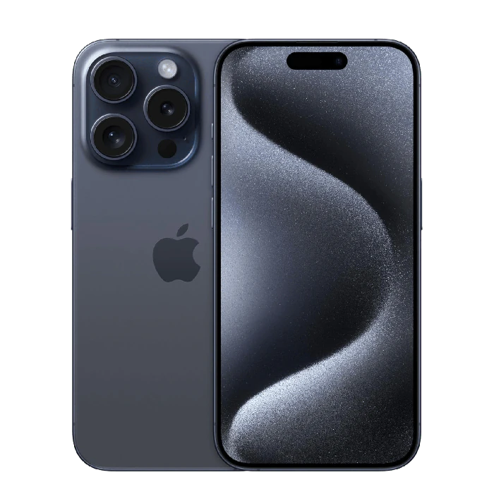 Apple iPhone 15 Pro 128 GB - Titan Blau Apple iPhone 15 Pro 128 GB - Titan Blau