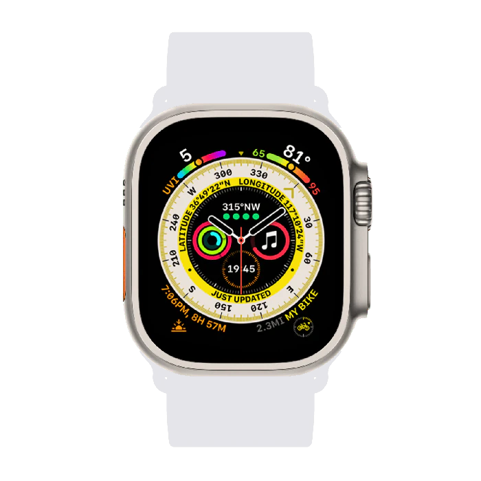 Apple Watch (Ultra 2) Titan 49 mm GPS + Cellular - Titanium Apple Watch (Ultra 2) Titan 49 mm GPS + Cellular - Titanium