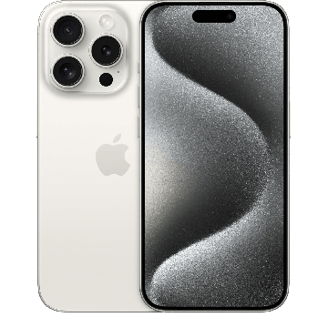 Apple iPhone 15 Pro Max 256 GB - Titan Weiß