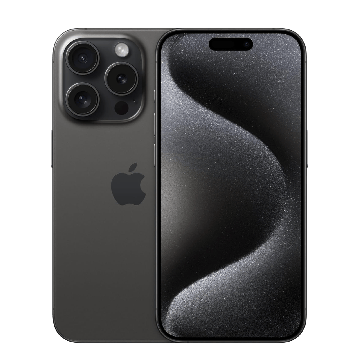Apple iPhone 15 Pro 128 GB - Titan Schwarz