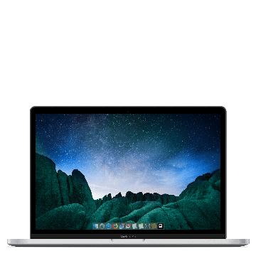 Apple MacBook Pro 15" (2018) Touch Bar Core i7 2,2 GHz - Silber