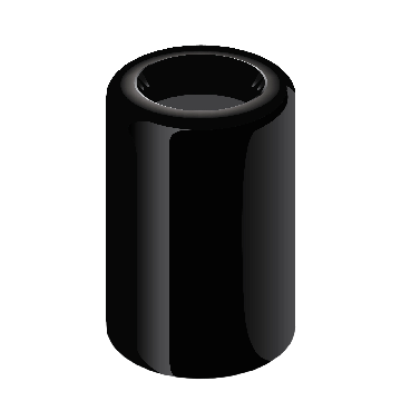 Apple Mac Pro (2013) 6-Core Xeon 3,5 GHz