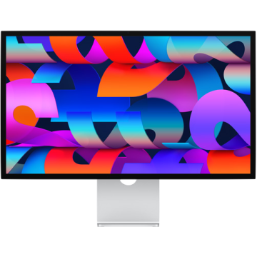 Apple 27“ Studio Display 5K - Nanotexturglas - Neigungsverstellbarer Standfuß
