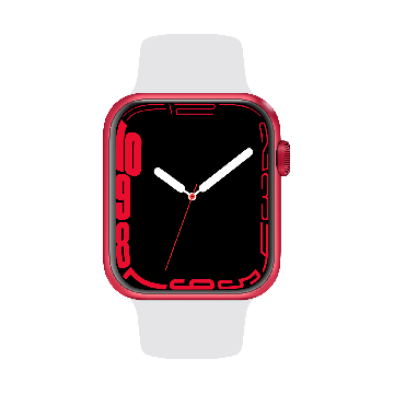 Apple Watch (Series 9) Aluminium 45 mm GPS + Cellular - (PRODUCT)® RED