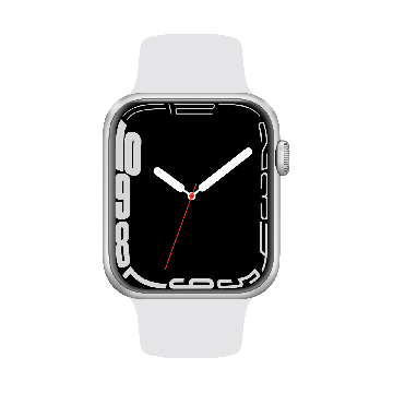 Apple Watch (Series 9) Aluminium 45 mm GPS - Silber