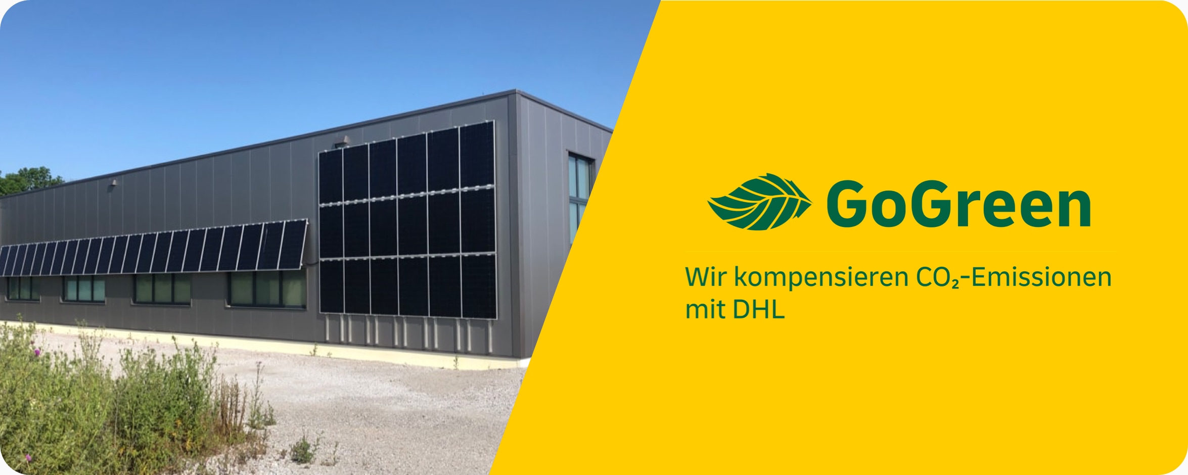 Nachhaltigkeit bei Maconline mit DHL GoGreen